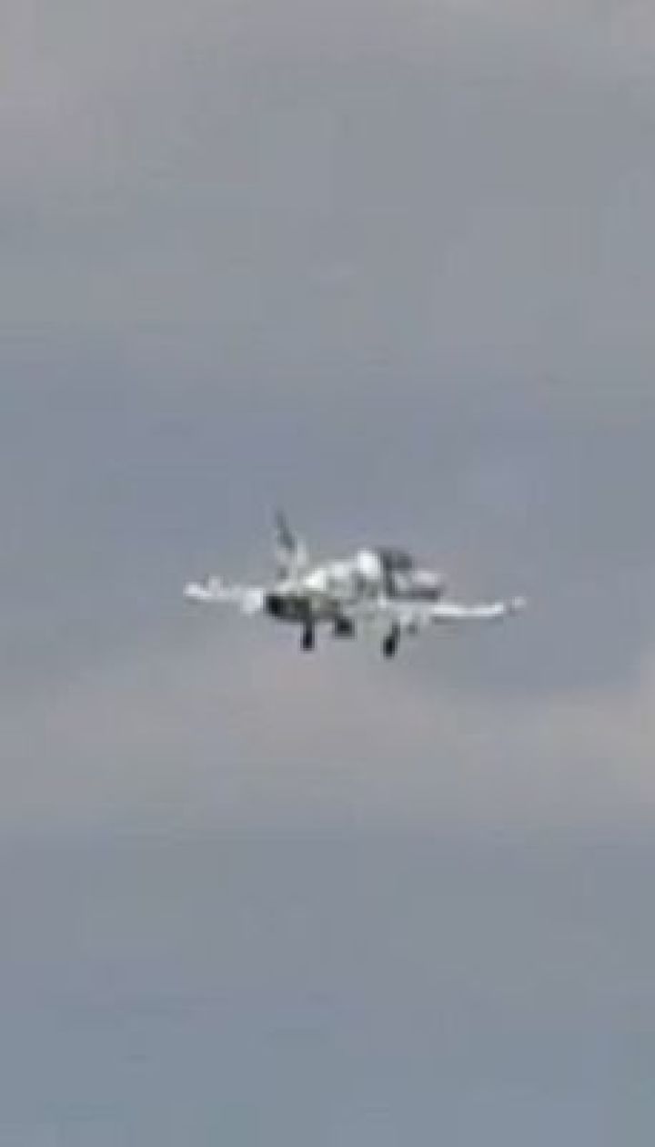 Возле Чугуева на Харьковщине упал учебно-тренировочный самолет Л-39