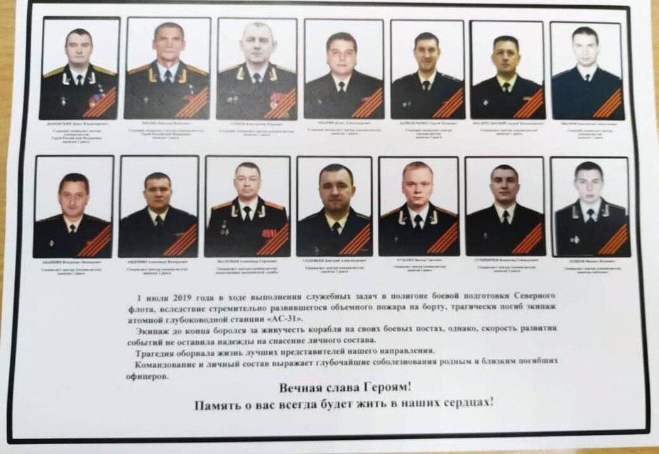 загиблі підводники