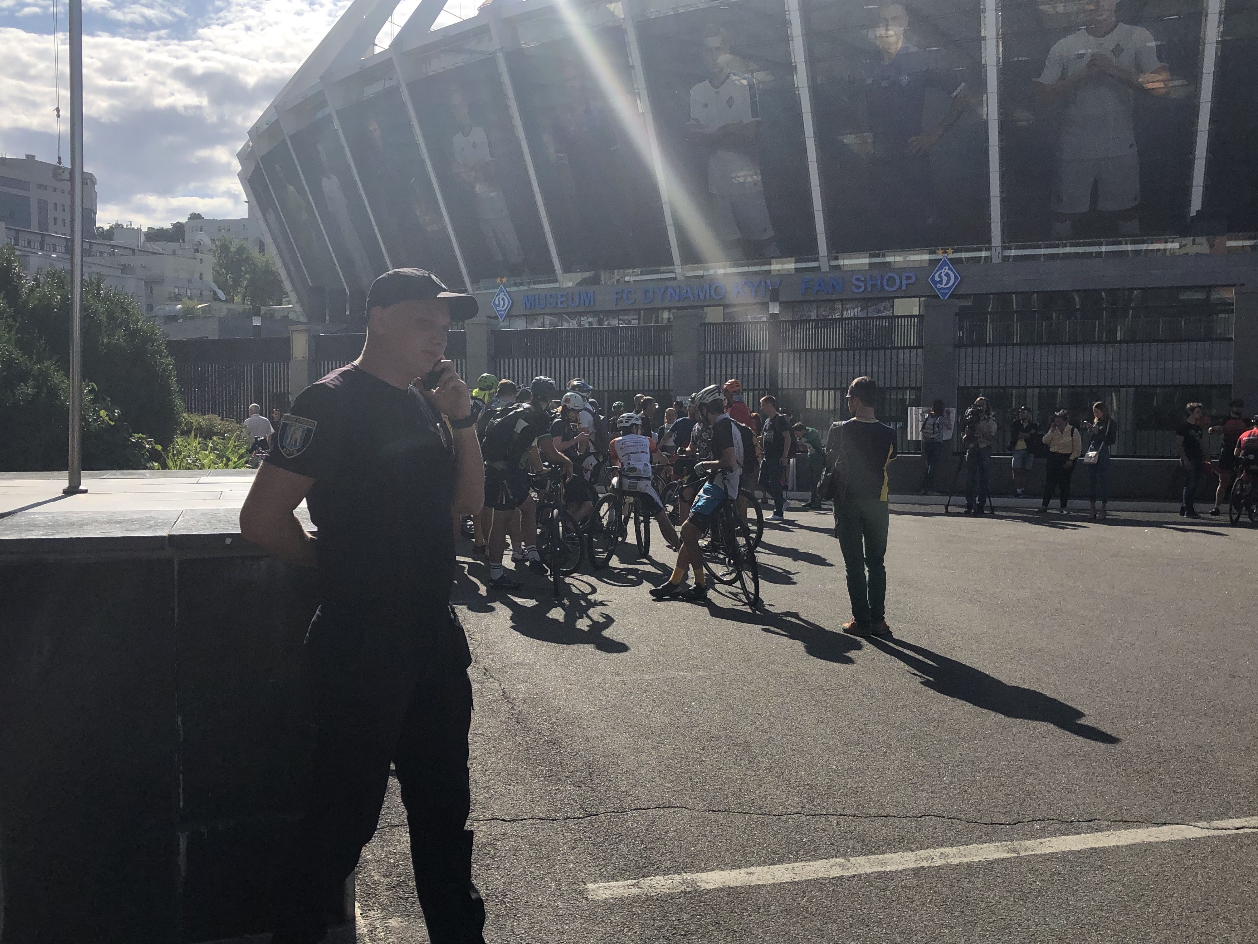 Акція протесту проти Башенка