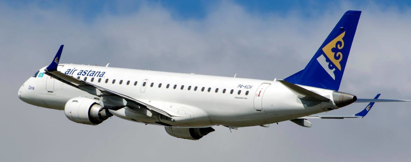 Air Astana получила новый A320neo, который будет летать в Киев