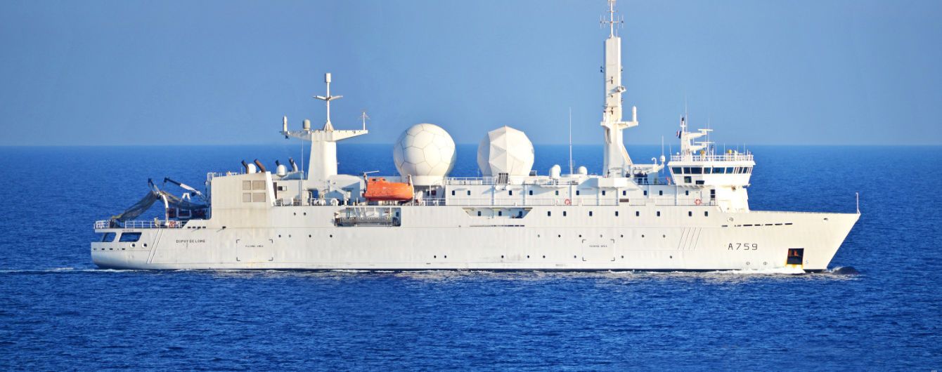 В Черное море зашел французский корабль-разведчик
