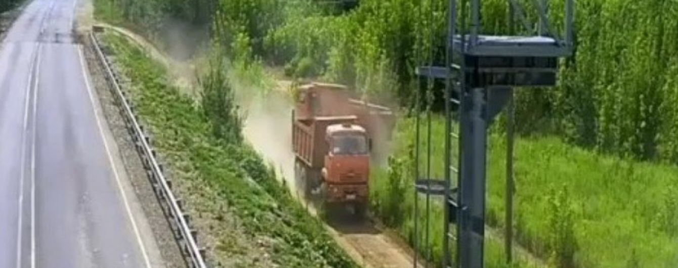 В России показали, как бороться с пунктами взвешивания фур. Видео