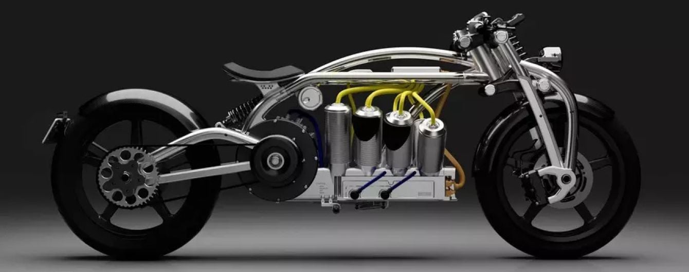 З'явився швидкісний електробайк з батареями у стилі двигуна V8