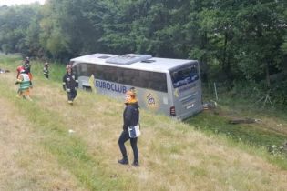 В результате аварии автобуса с украинцами в Польше часть пассажиров пришлось госпитализировать