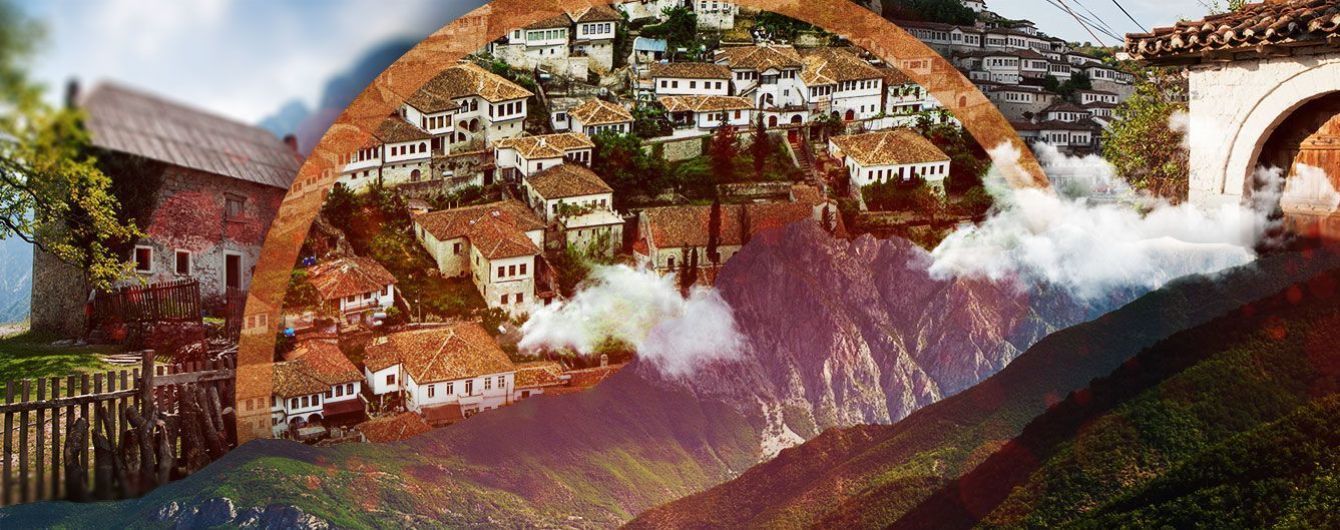 Aлбания. Старинный Берат — город тысячи окон