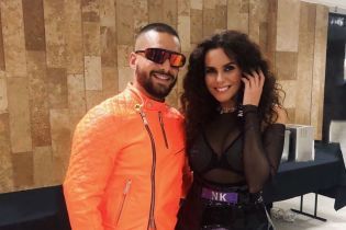 Сексапильная Настя Каменских зажгла на концерте Maluma