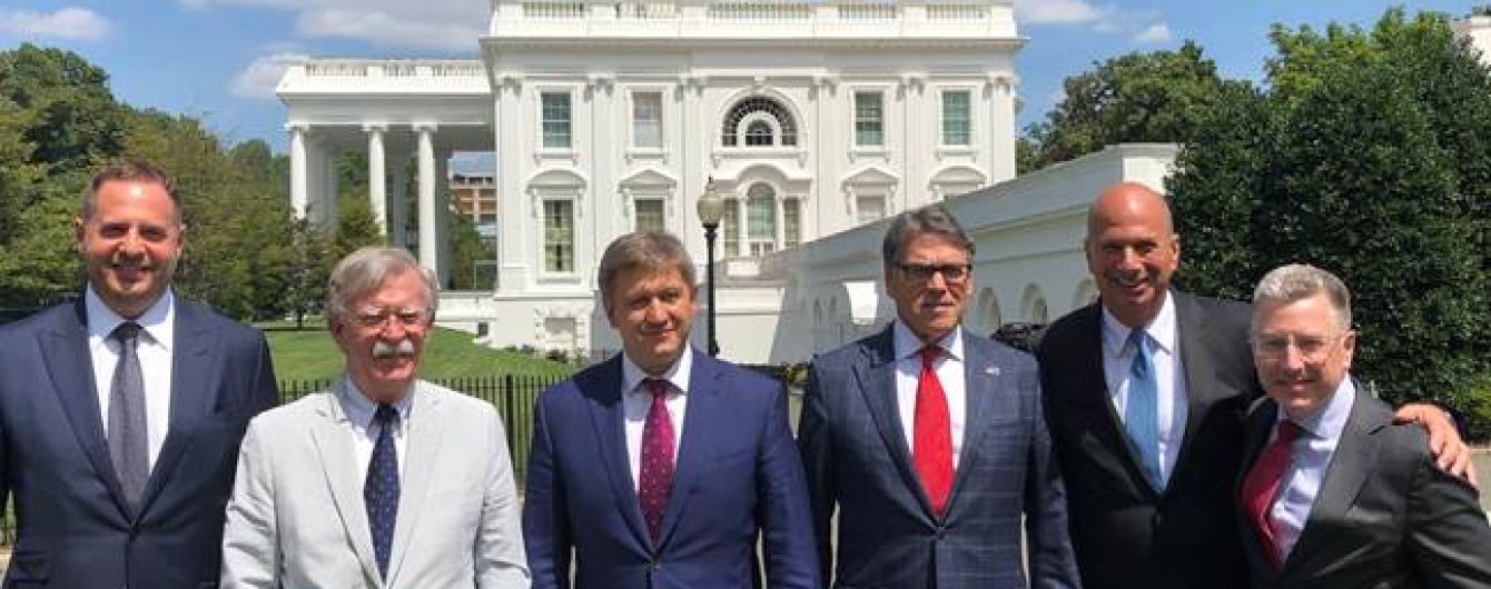 Данилюк відвідав Білий дім, де зустрівся із міністром енергетики США та радником Трампа з нацбезпеки