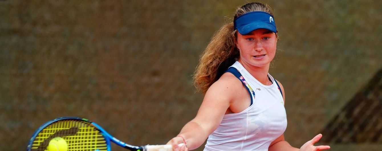 Українська юніорка на своєму першому Australian Open вийшла до 1/8 фіналу