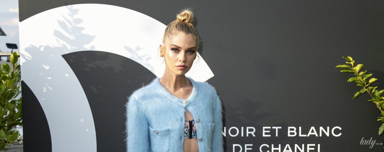 У строкатому костюмі і теплій кофті: "ангел" Victoria's Secret Стелла Максвелл на б'ютіпрезентації