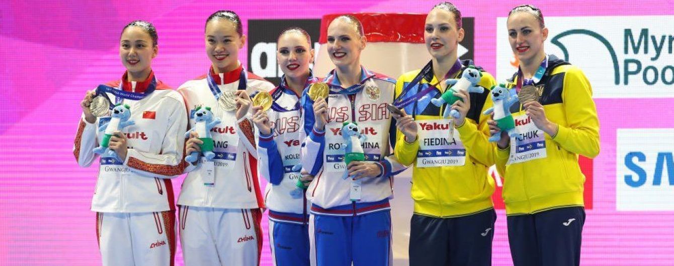 Украина выиграла первую медаль на Чемпионате мира по водным видам спорта