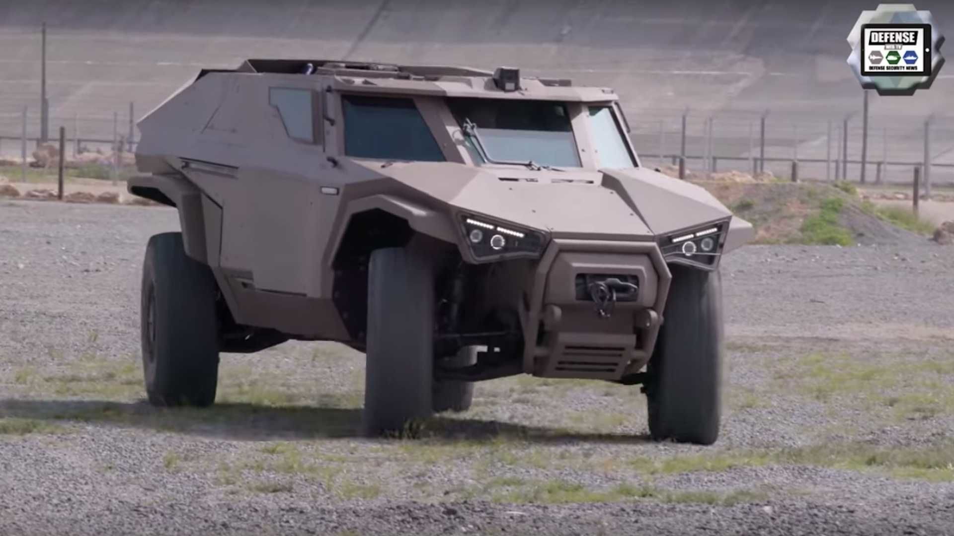 Суббренд Volvo создал военный броневик