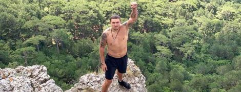 Усик перед дебютом в супертяжелом весе провел тренировку в Крыму