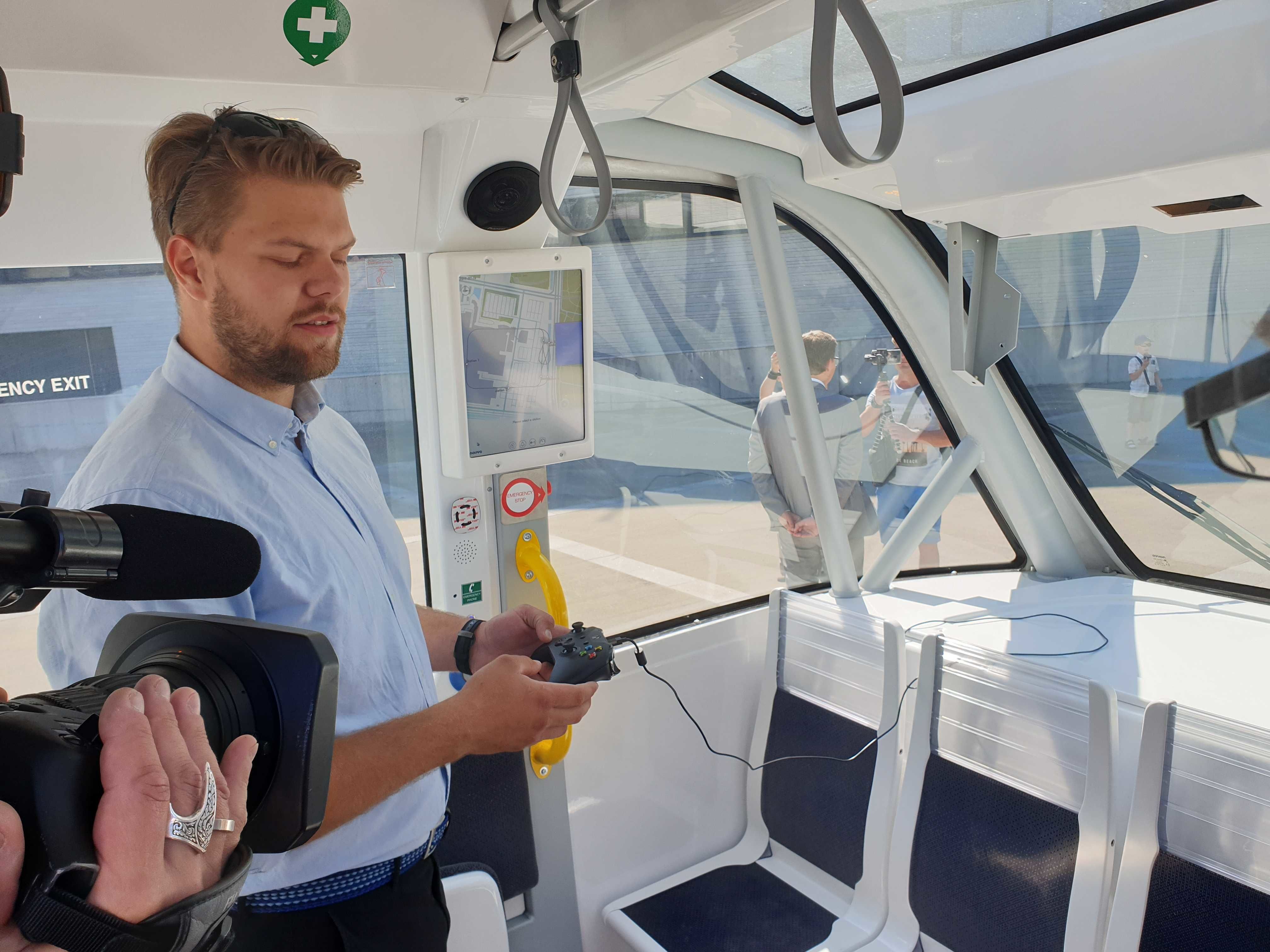 В столице Эстонии начнет курсировать беспилотный автобус