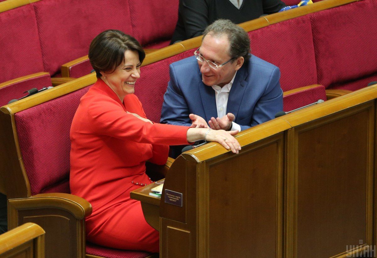 Олег Кришин і Ніна Южаніна