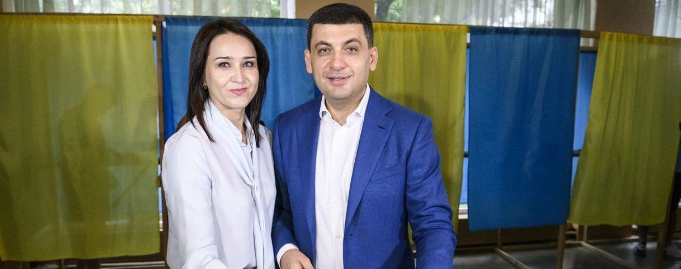 Гройсман в Виннице проголосовал на парламентских выборах