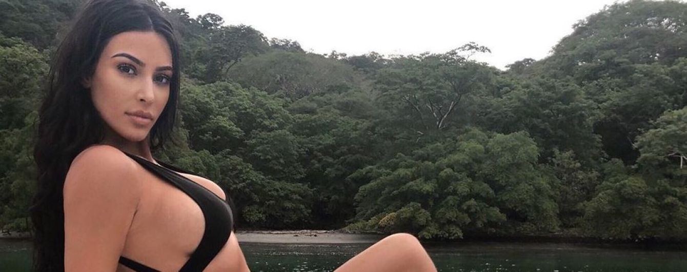 Без фотошопа вряд ли обошлось: Ким Кардашьян показала новое фото в купальнике