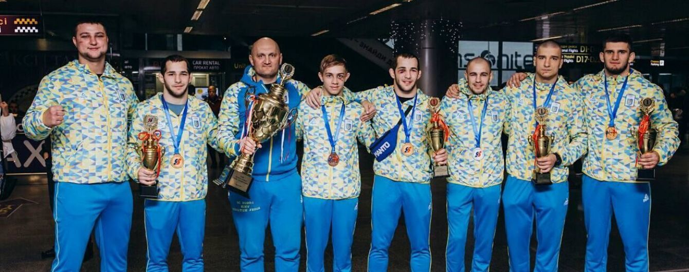 Сборная Украины выиграла Чемпионат мира по боевому самбо