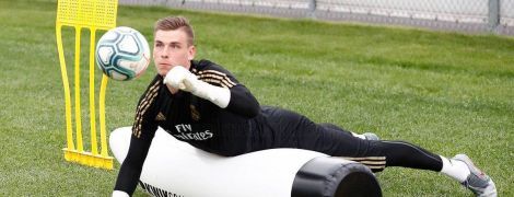 Лунін позмагався з зіркою "Реала" у контролі м’яча