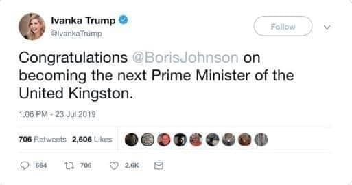 Іванка Трамп Кінгстон