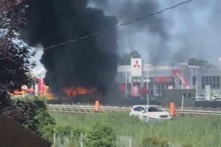 В Канаде после ДТП загорелись два автобуса с детьми