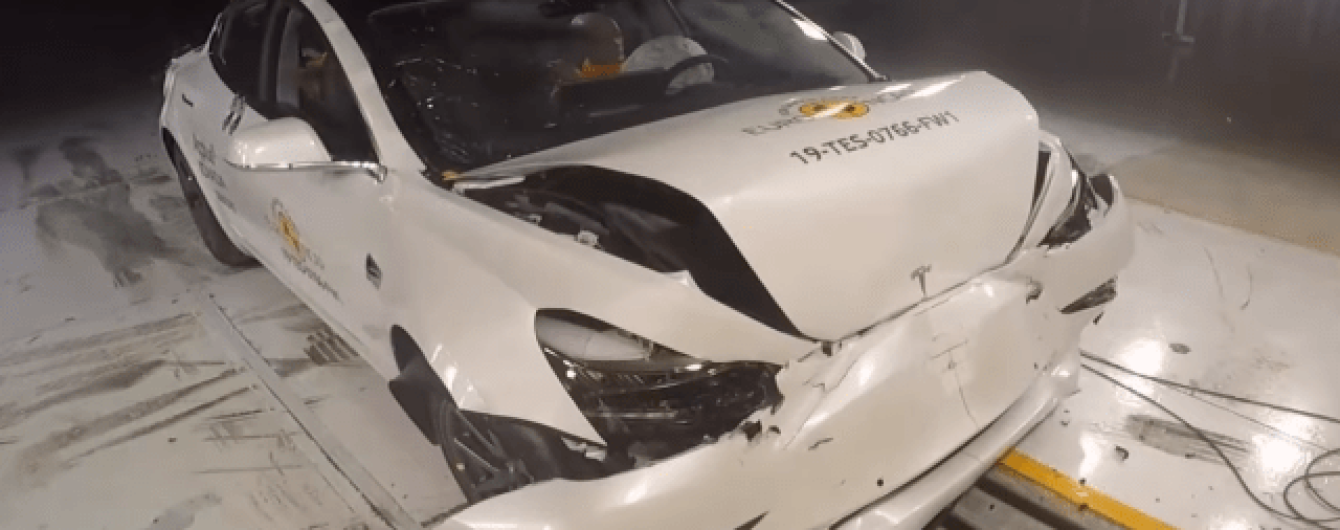 Австралийцы оценили безопасность Tesla Model 3 после нещадного краш-теста