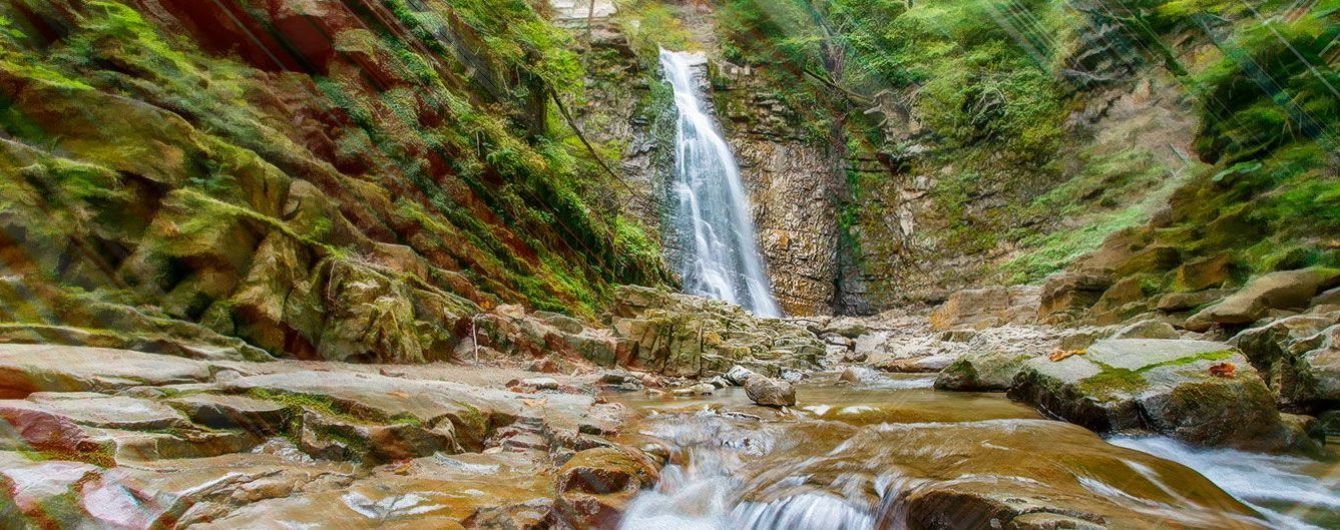 Манявський водоспад — найкрасивіший в Україні