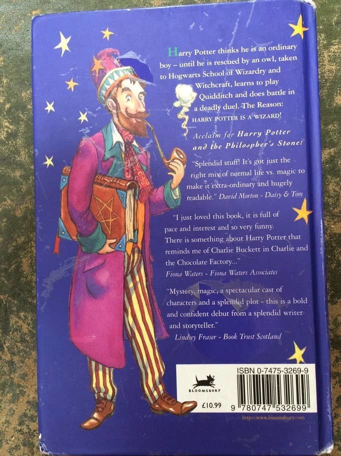 Редкая книга о Гарри Поттере