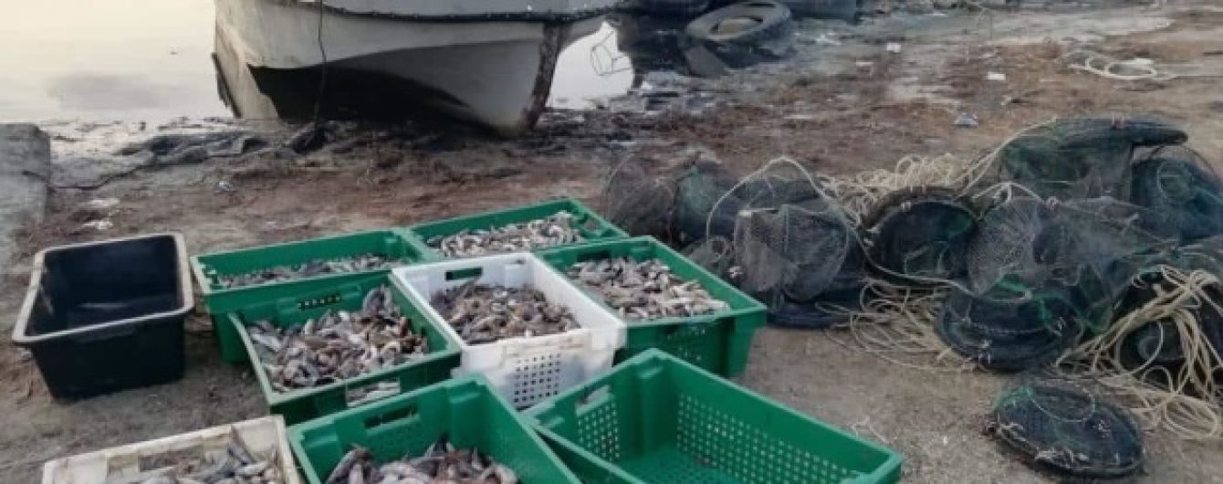 На Херсонщине водная полиция обнаружила незаконный вылов на сотни тысяч гривен