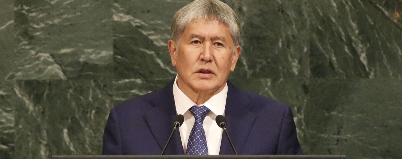 Спецназ задержал экс-президента Кыргызстана Алмазбека Атамбаева