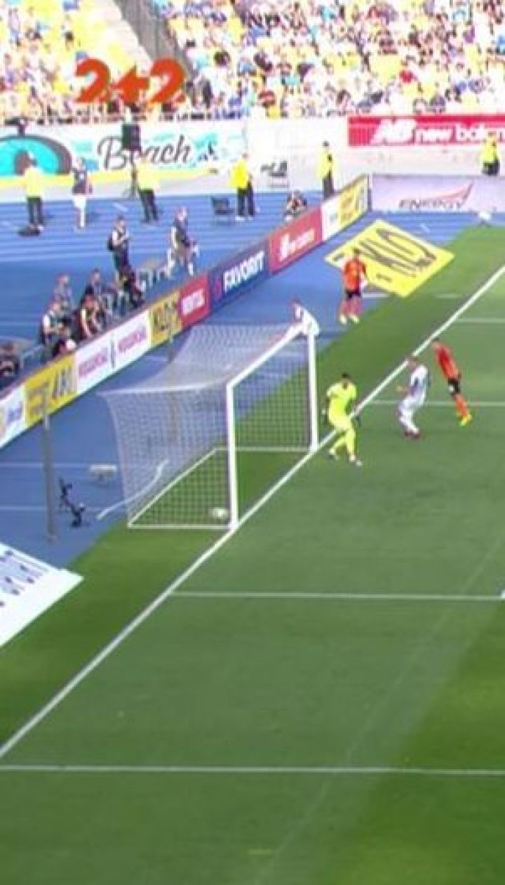 Динамо - Шахтер - 0:1. Видео гола Мораеса