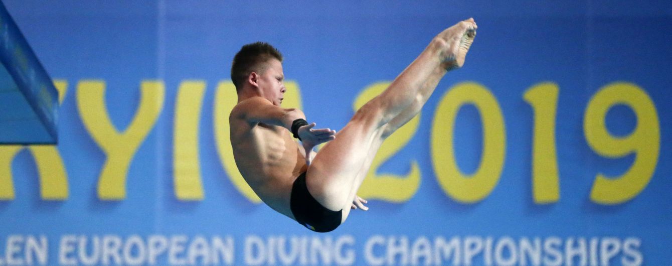 13-летний украинский прыгун в воду выиграл "золото" Чемпионата Европы