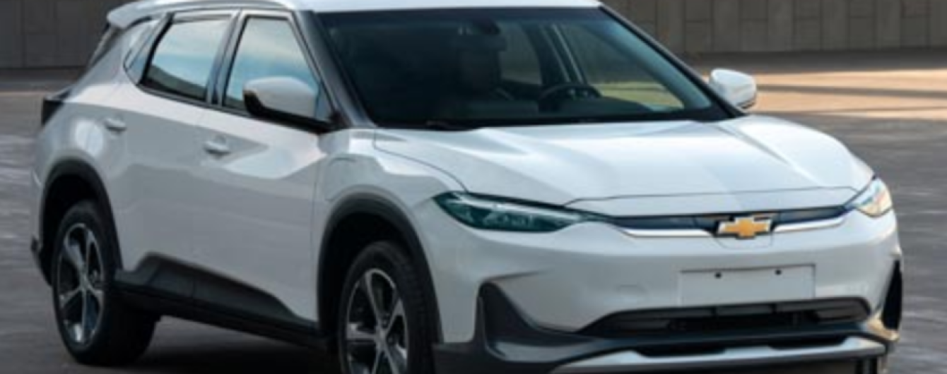 Электрический кроссовер Chevrolet Menlo показали на снимках