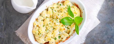 Запеканка из цветной капусты