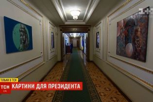 Шаурма, Моніка Белуччі та німфи на Осокорках: офіс Зеленського прикрасили поп-артом