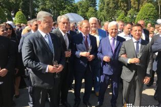 Порошенко встретился с президентами после официального празднования Дня Независимости