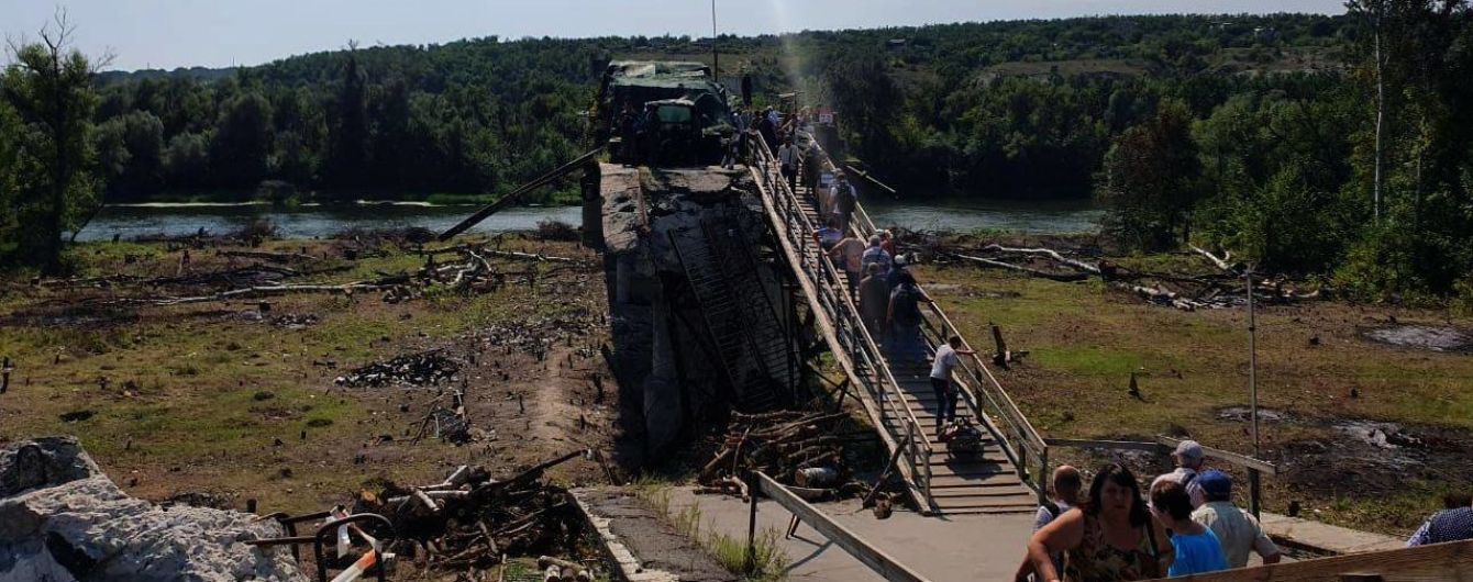 Бойовики вигадали нову причину, аби не ремонтувати міст у Станиці Луганській - СЦКК