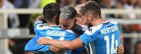 "Наполі" розпочав новий сезон у Серії А видовищною перемогою над "Фіорентиною"