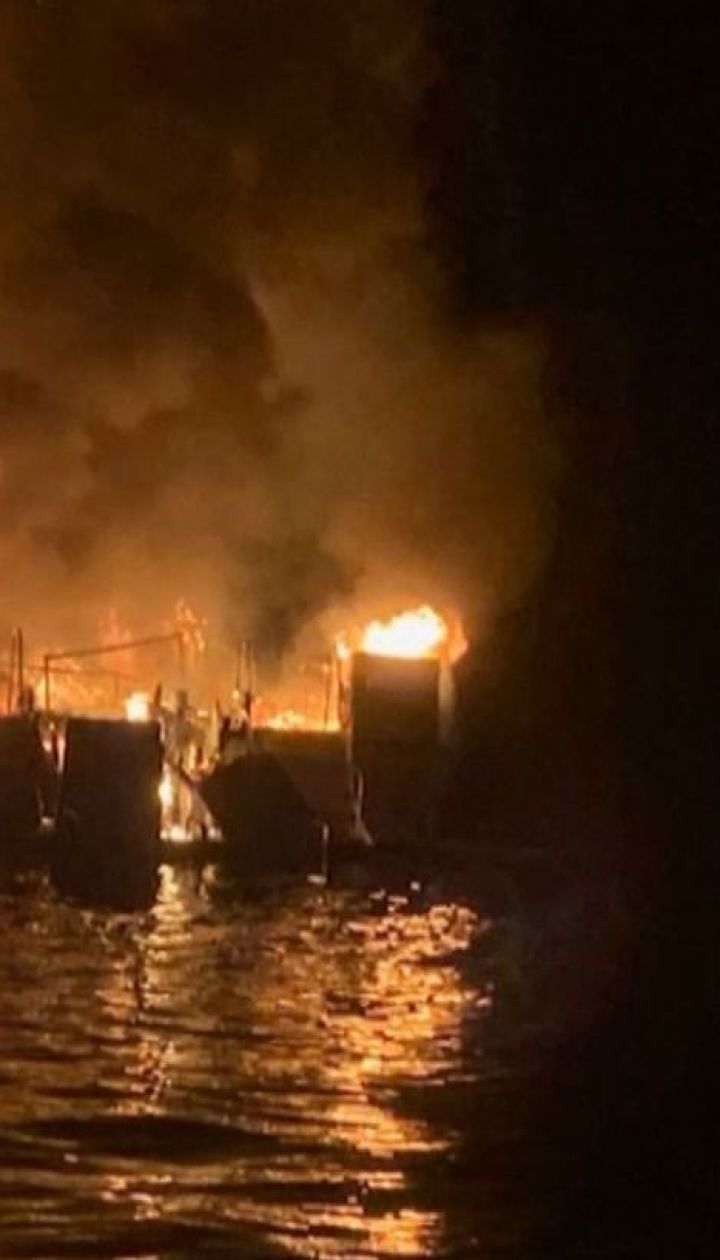 По меньшей мере 25 человек погибли во время пожара на лодке возле побережья Калифорнии