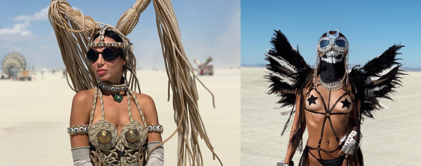 Счастливые и почти обнаженные. Самые горячие участницы Burning Man в 2019 фото из Instagram