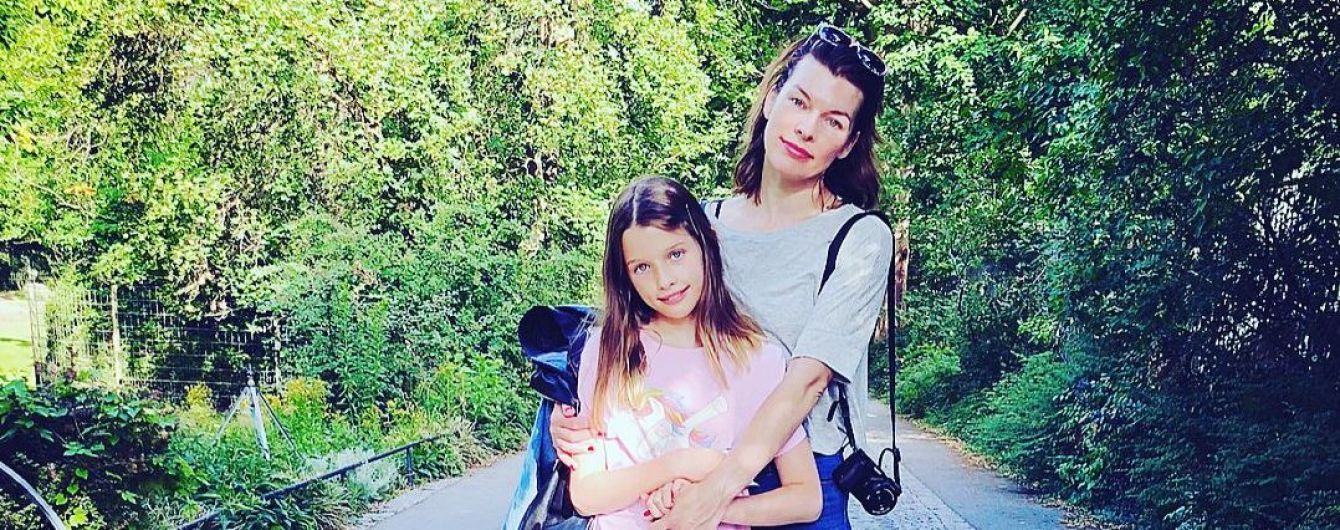 11-летняя дочь Милы Йовович поразила сходством со звездной мамой