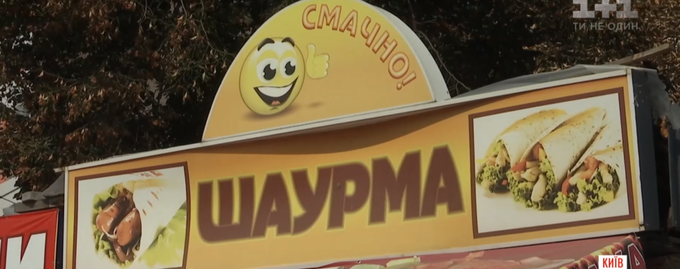 Після масового отруєння шаурмою у Києві поліція перевірить усі точки продажу вуличної їжі