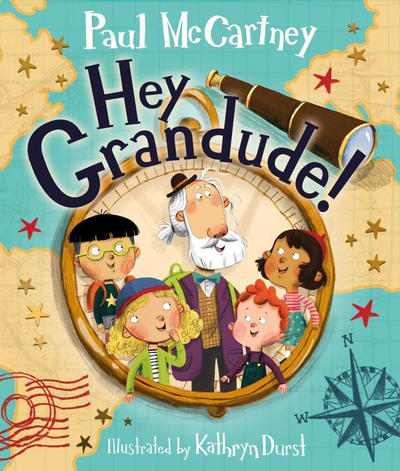 Пол Маккартні книжка для дітей Hey Grandude!