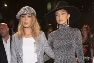 Битва стильних образів сестер Хадід: у сірому vs у бежевому