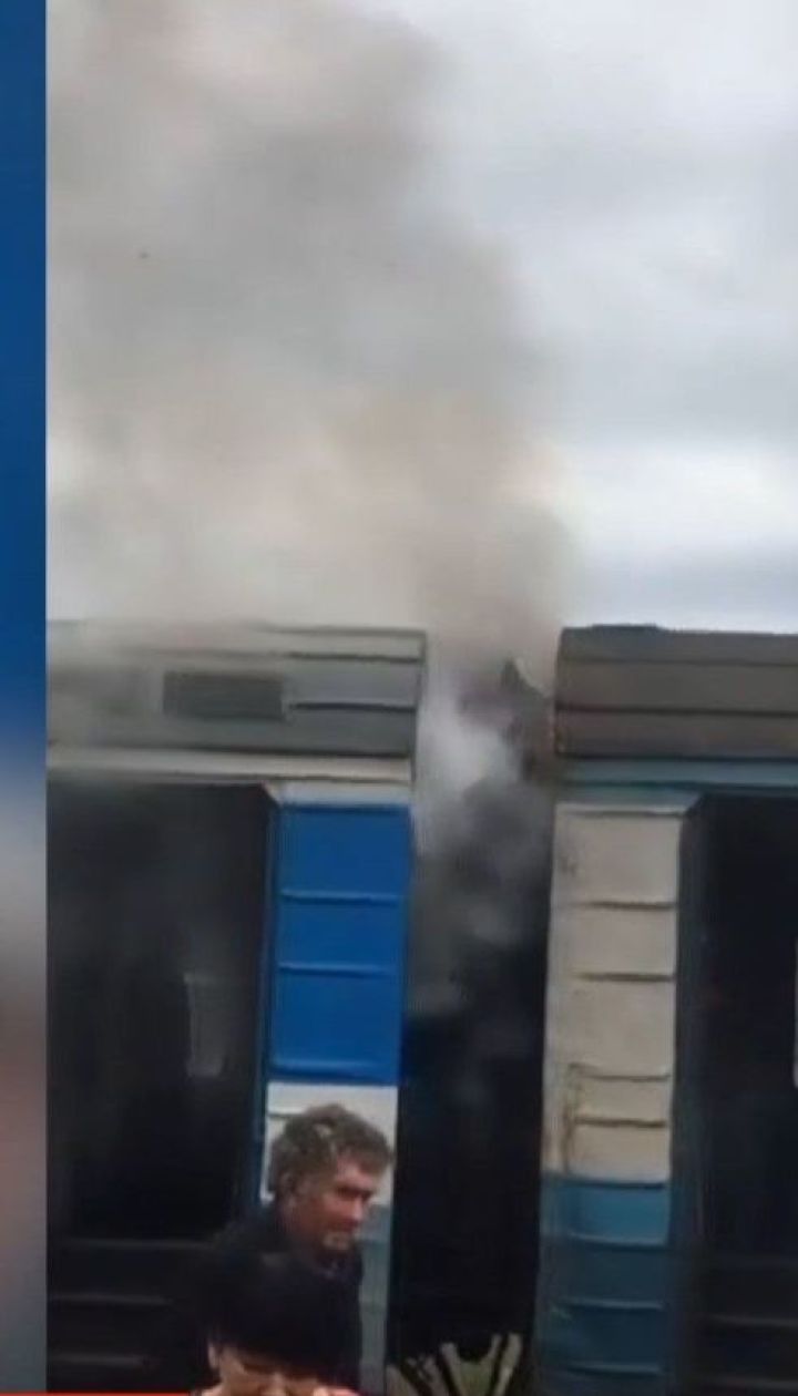На Волині під час руху загорівся приміський потяг з пасажирами всередині