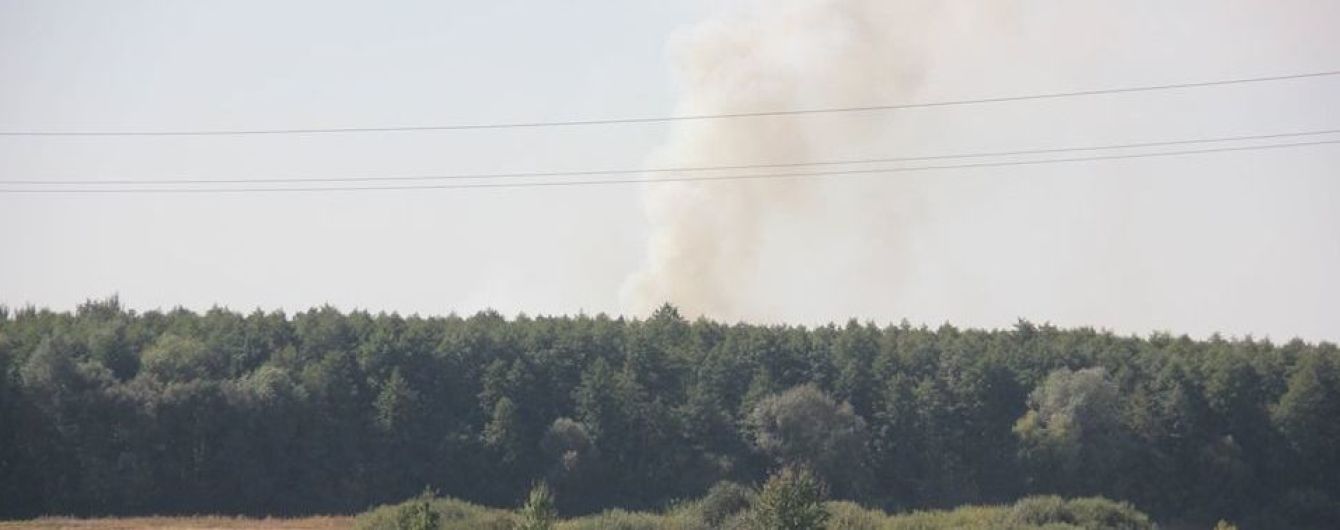 В Калиновке на военных складах прогремели новые взрывы