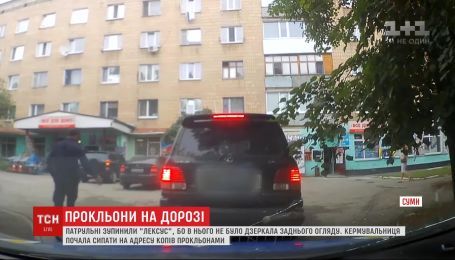 В Сумах водитель наводила порчу на копов, пока ей выписывали штраф