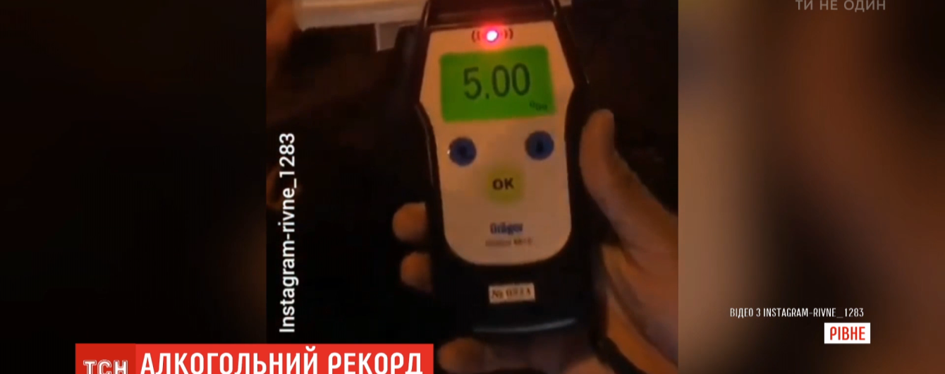 Щороку в Україні викривають у п’яному кермуванні більше 100 тисяч водіїв