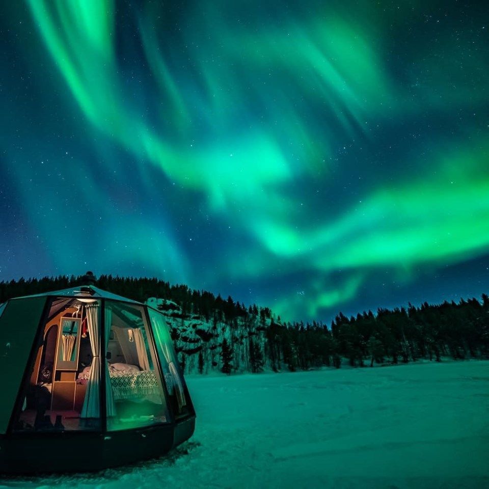 North Pole Igloos Северный полюс