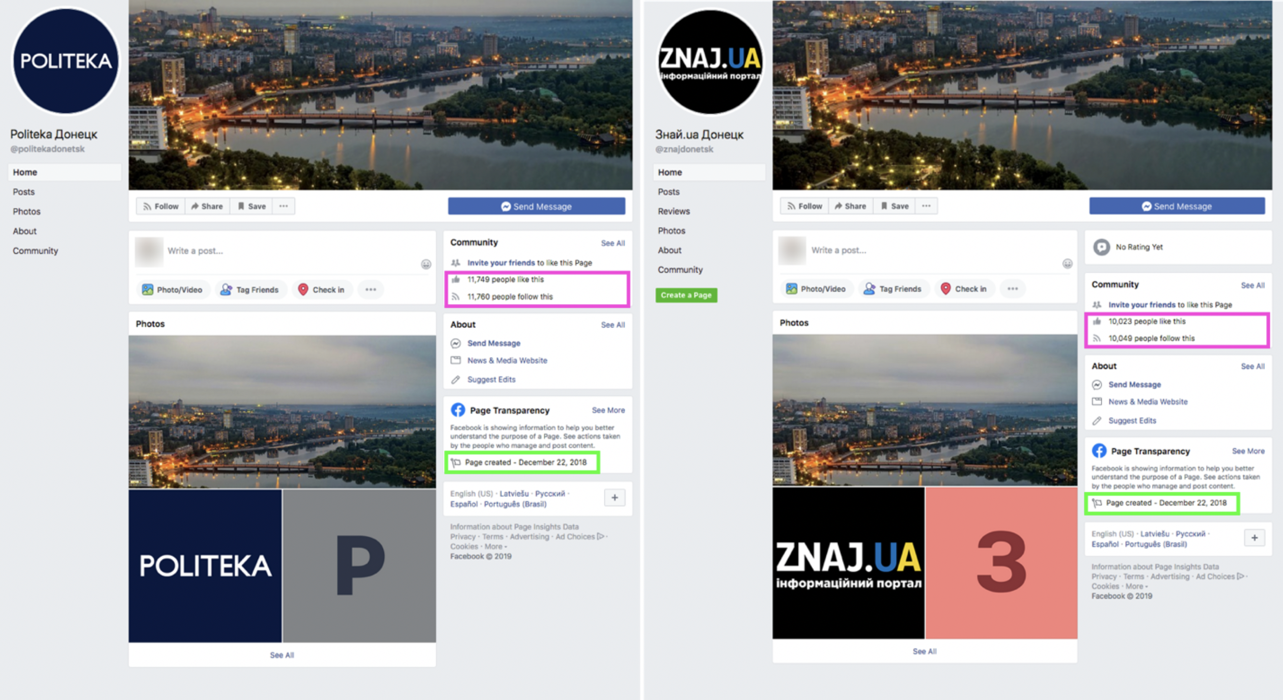 фейки у Facebook