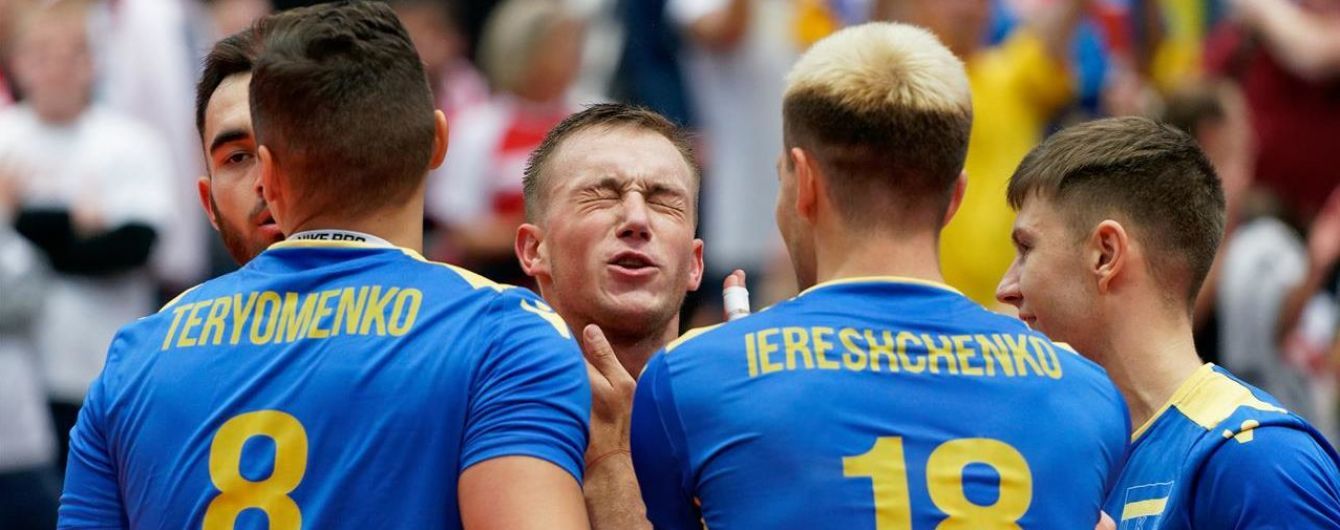Збірна України розгромила Естонію та вийшла до плей-оф Чемпіонату Європи з волейболу